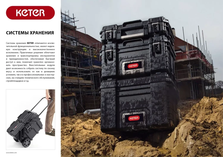 Ящик-органайзер "TECHNICAN", 19" KETER 38395-19 купить в Екатеринбурге