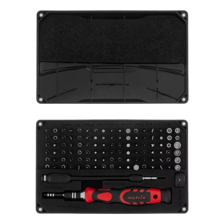 Набор для точных работ 107 в 1 Matrix, универсальный, сталь CrV, 13569 купить в Екатеринбурге