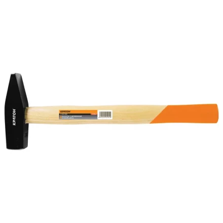 Молоток с деревянной рукояткой  0,30кг   Кратон  2 15 01 001 купить в Екатеринбурге