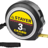 Рулетка STAYER GRAND, корпус с противоскользящим напылением, упрочненное полотно, 3м/16мм 551957 купить в Екатеринбурге