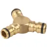 Тройник RACO "Profi" (соединитель-соединитель-соединитель) латунный, 1/2" 4246-55028B купить в Екатеринбурге