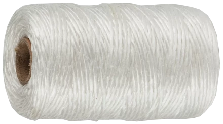 Шпагат ЗУБР d 1,8 мм 60 м 1200 текс 50 кгс белый полипропиленовый шпагат 50031-060 купить в Екатеринбурге