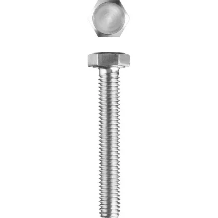 Болт ЗУБР &quot;МАСТЕР&quot; с шестигранной головкой, ГОСТ 7798-70, класс прочности 5.8, оцинкованный, M5x25мм, 5кг 303080-05-025 купить в Екатеринбурге