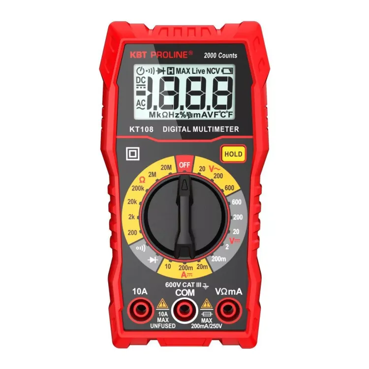Мультиметр цифровой КВТ KT 108 с True RMS (86324) купить в Екатеринбурге