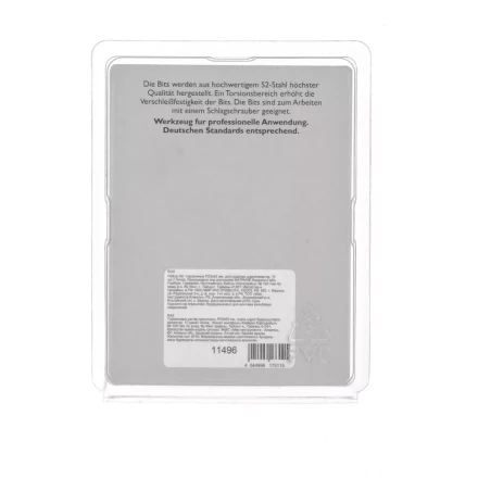 Набор бит торсионных PZ3x50 мм для ударных шуруповертов 10 шт. Gross 11496 купить в Екатеринбурге