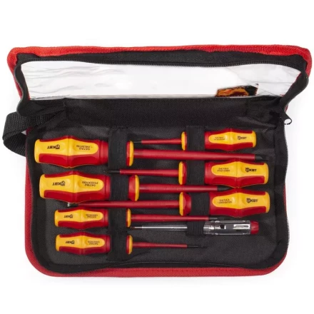 Набор диэлектрических отверток НИО-08 серии ПРОФИ КВТ купить в Екатеринбурге