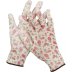 Перчатки GRINDA садовые, прозрачное PU покрытие, 13 класс вязки, бело-розовые, размер M 11291-M купить в Екатеринбурге