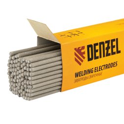 Электроды DER-46, диам. 4 мм, 5 кг, рутиловое покрытие// Denzel 97517