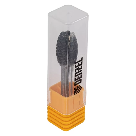 Борфреза по металлу твердосплавная, овальная, тип-E, 12 мм Denzel 72038 купить в Екатеринбурге