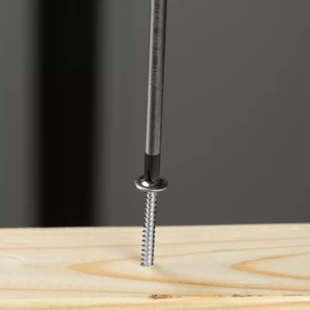 Отвертка, PH1х100 мм, S2, 3к рукоятка Denzel 121747 купить в Екатеринбурге