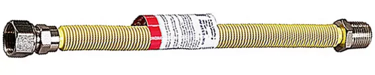 Подводка-сильфон ЗУБР для газа, растяжная, нержавеющая сталь, г/ш 1/2" - 0,5-1м 51007-G/S-050-100 купить в Екатеринбурге