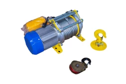 Лебедка электрическая TOR КCD (TSA) 300/600 60/30 м 24 м/мин 220В (алюминиевый корпус) 1034615