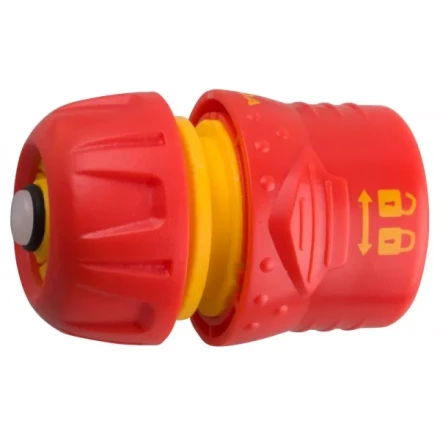 Соединитель GRINDA пластмассовый c автостопом и запирающим механизмом, 1/2&quot; 8-426331 купить в Екатеринбурге