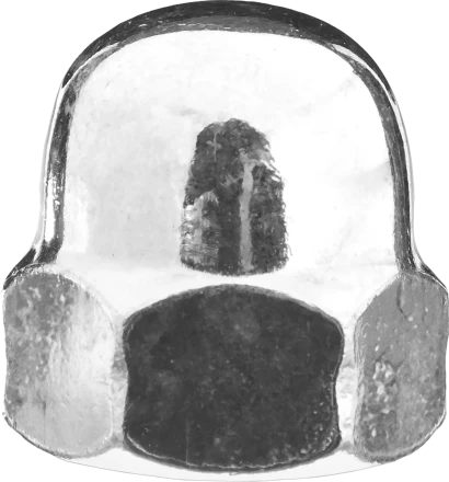 Гайки DIN 1587 колпачковые коробка 5 кг серия МАСТЕР купить в Екатеринбурге