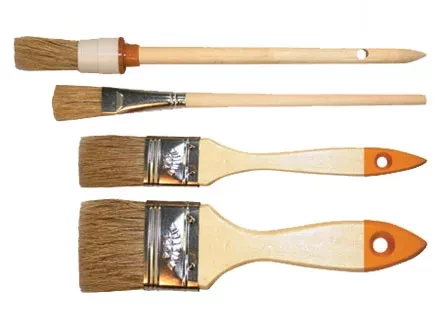 Набор кистей 4 шт. (плоские 3/4&quot; 1/5&quot; круглые №1,№2. )  SPARTA 841135 купить в Екатеринбурге