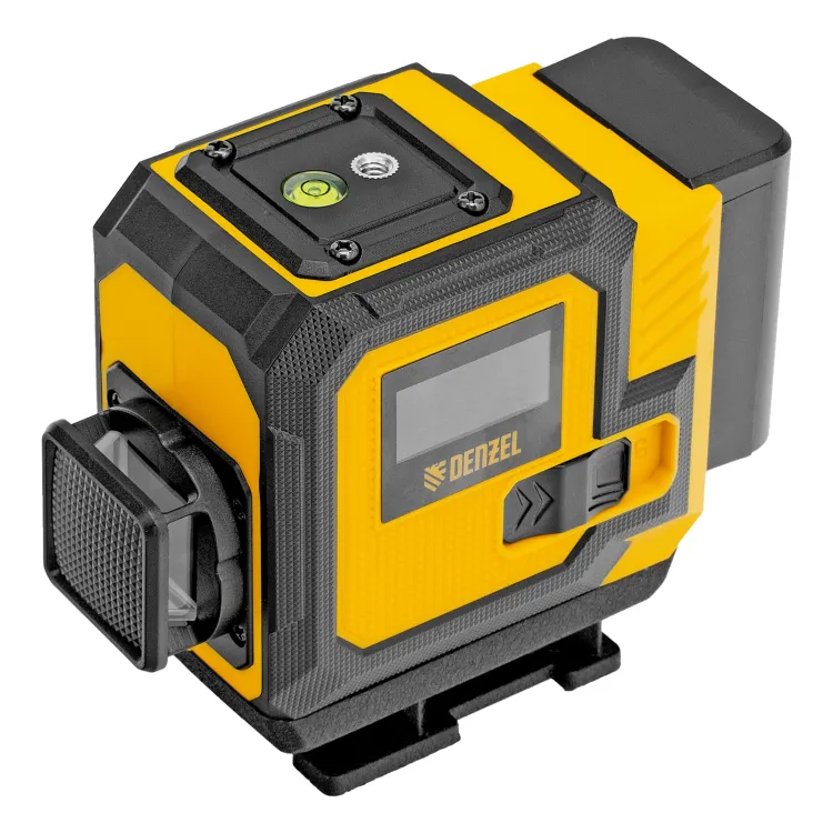 Лазерный уровень мультипризменный DLV-360-3C, 30 м, зеленый луч, Li-Ion 2,4 Aч, кейс// Denzel 35080 купить в Екатеринбурге