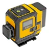 Лазерный уровень мультипризменный DLV-360-3C, 30 м, зеленый луч, Li-Ion 2,4 Aч, кейс// Denzel 35080 купить в Екатеринбурге