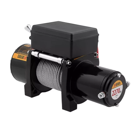 Лебедка автомобильная электрическая Denzel 52022 LB-2200, 2.2 т, 3.3 кВт, 12 В купить в Екатеринбурге