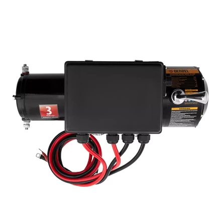 Лебедка автомобильная электрическая Denzel 52022 LB-2200, 2.2 т, 3.3 кВт, 12 В купить в Екатеринбурге