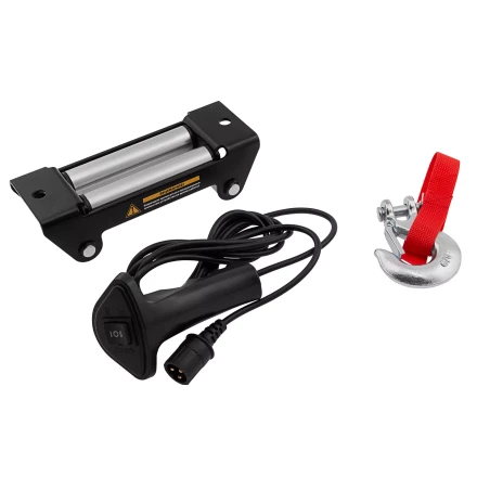 Лебедка автомобильная электрическая Denzel 52022 LB-2200, 2.2 т, 3.3 кВт, 12 В купить в Екатеринбурге