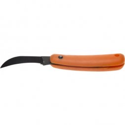 Нож для садовых работ, складной с пластмассовой ручкой 0970