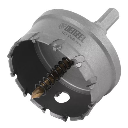 Коронка по металлу твердосплавная, 68 мм Denzel 724019 купить в Екатеринбурге