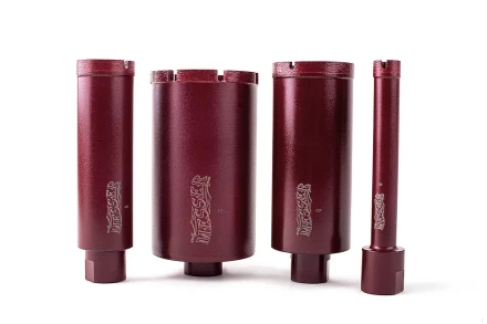 Сегментная алмазная коронка MESSER REDLINE по граниту диаметр 35 мм длина 100 мм купить в Екатеринбурге