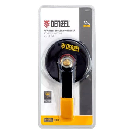 Клемма заземления магнитная для сварочных работ 65 LB Denzel 97558 купить в Екатеринбурге