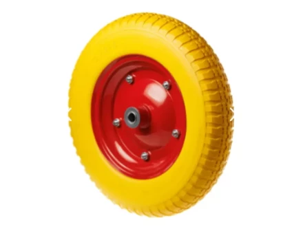 Колесо литое полиуретановое 360 мм PU 2400-16-1 (16 мм шариковый подшипник) 1046283 купить в Екатеринбурге