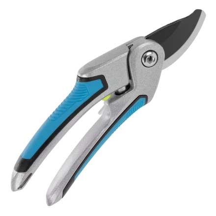 Секатор прямого реза  Palisad, 215 мм, регулировка захвата, трехкомпонентные рукоятки, LUXE, 60460 купить в Екатеринбурге