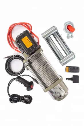 Лебедка автомобильная TOR ЛА SEC13000 г/п 5897 кг 28 м 24V 1004015 купить в Екатеринбурге