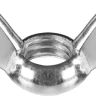 Гайка ЗУБР барашковая, DIN 315, оцинкованная,  M4, ТФ0, 8000 шт. 4-303730-04 купить в Екатеринбурге