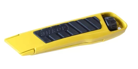 Нож со сменным лезвием трапеция металлический корпус Энкор 9675 9675 купить в Екатеринбурге