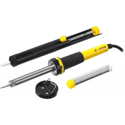 Набор STAYER &quot;PROFI&quot; для паяльных работ, 55300 +шприц + подставка + припой, 40 Вт 55316-40-H4 купить в Екатеринбурге