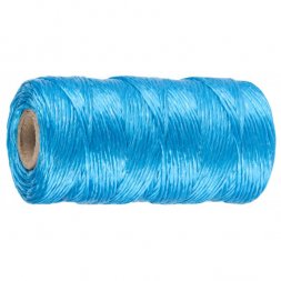 Шпагат STAYER многоцелевой полипропиленовый, d=1,5 мм, синий, 60 м, 32 кгс, 0,8 ктекс 50075-060