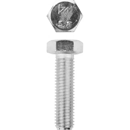 Болт ЗУБР &quot;МАСТЕР&quot; с шестигранной головкой, ГОСТ 7798-70, класс прочности 5.8, оцинкованный, M12x45мм, 5кг 303080-12-045 купить в Екатеринбурге