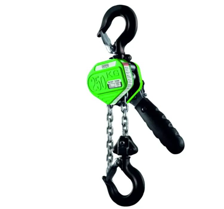Таль ручная рычажная HITCH LHM104-G МИНИ 0.25 т 3 м. Гальваническая цепь (SZ060992) купить в Екатеринбурге