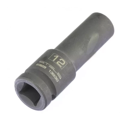 Головка ударная удлиненная шестигранная 12 мм 1/2&quot; CrMo Stels 13936 купить в Екатеринбурге