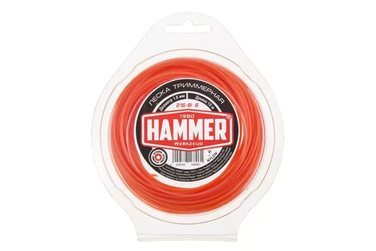 Леска для триммеров HAMMER 216-806 купить в Екатеринбурге