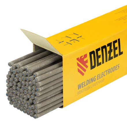 Электроды DER-13/55, диам. 4 мм, 5 кг, основное покрытие// Denzel 97519 купить в Екатеринбурге