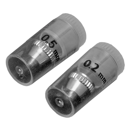 Аэрограф с верхним бачком AB1, 0.2/0.3/0.5 мм, 7 мл, 9 л/мин Denzel 57313 купить в Екатеринбурге