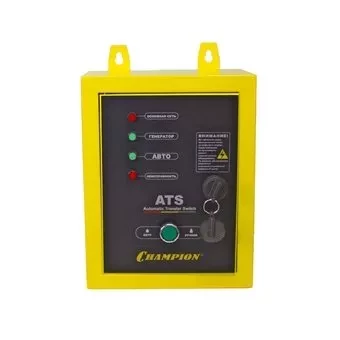 Генератор бензиновый CHAMPION GG6501E + ATS купить в Екатеринбурге