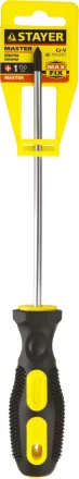 Отвертка STAYER &quot;MASTER&quot;, двухкомпонентная рукоятка, магнитный наконечник, PH1x150мм 2510-1-15_z01 купить в Екатеринбурге