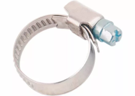 Хомуты нержав. сталь,  стандартное болтовое крепление 50-70мм, 50шт/уп,ширина 9мм  ШУРУПЬ 45662 купить в Екатеринбурге