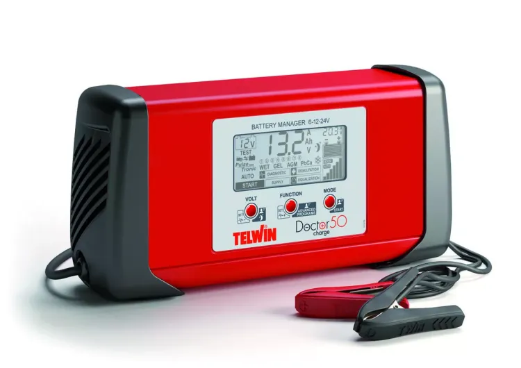 Зарядное устройство DOCTOR CHARGE 50  6V12V24V Telwin купить в Екатеринбурге