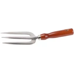 Вилка GRINDA посадочная из нержавеющей стали с деревянной ручкой, 280 мм 8-421119_z01
