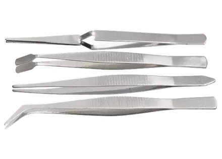 Набор пинцетов из нержавеющей стали 4 шт SPARTA 914845 купить в Екатеринбурге
