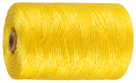 Шпагат ЗУБР d 1,8 мм 60 м 1200 текс 50 кгс желтый полипропиленовый шпагат 50037-060 купить в Екатеринбурге