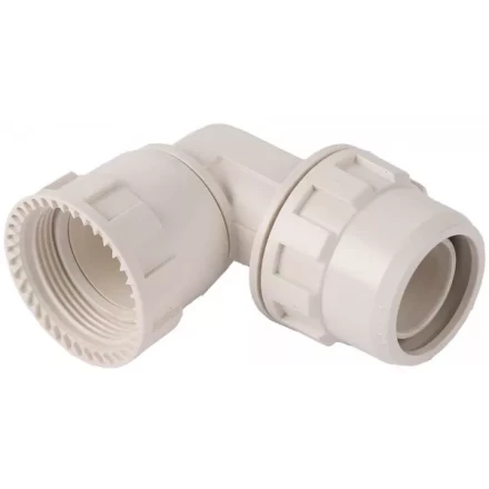 Переходник ЗУБР &quot;ШиреФит&quot; угловой 90° &quot;накидная гайка - штуцер с гайкой&quot;, 20мм 51482-20 купить в Екатеринбурге