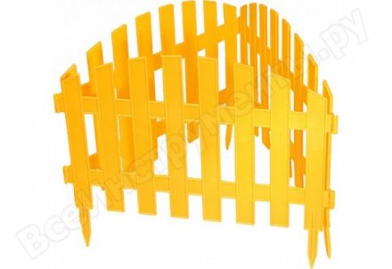 Забор декоративный &quot;Ампир&quot; 28 х 300 см желтый  Россия 65010 купить в Екатеринбурге